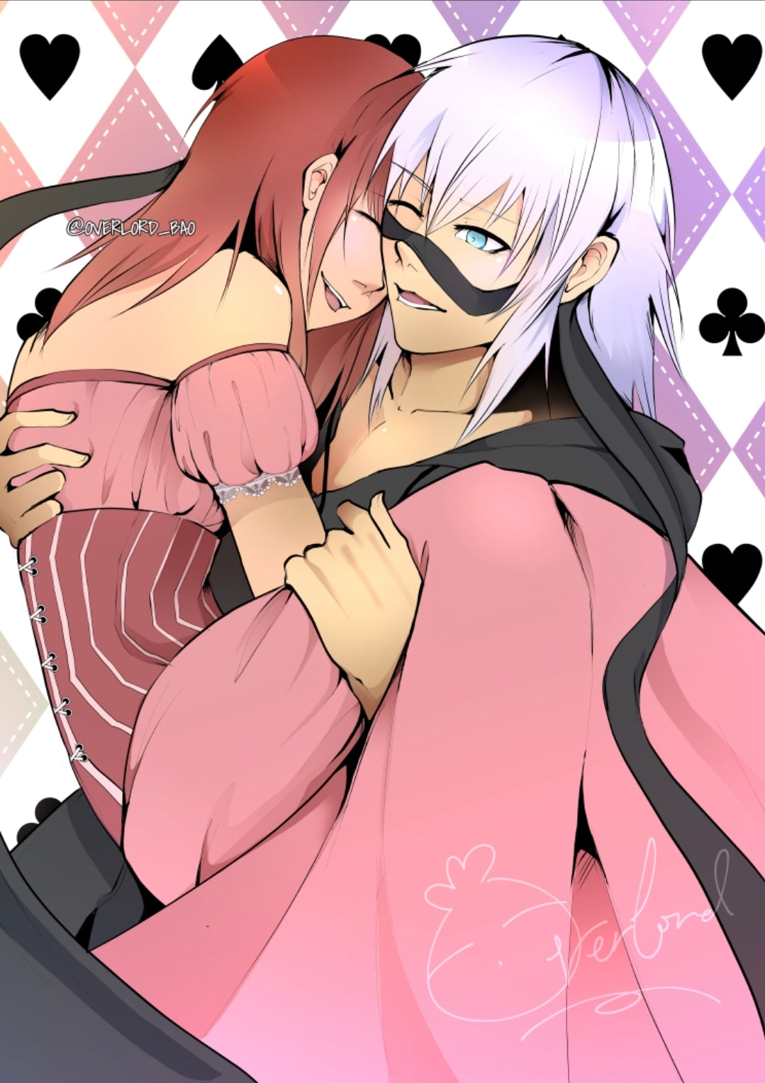 KH2 Riku & Kairi Print