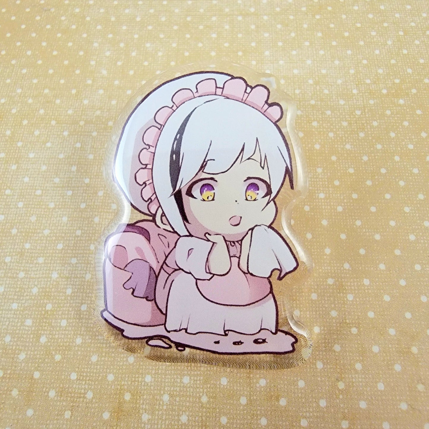 Maid Atsushi Acrylic Pin