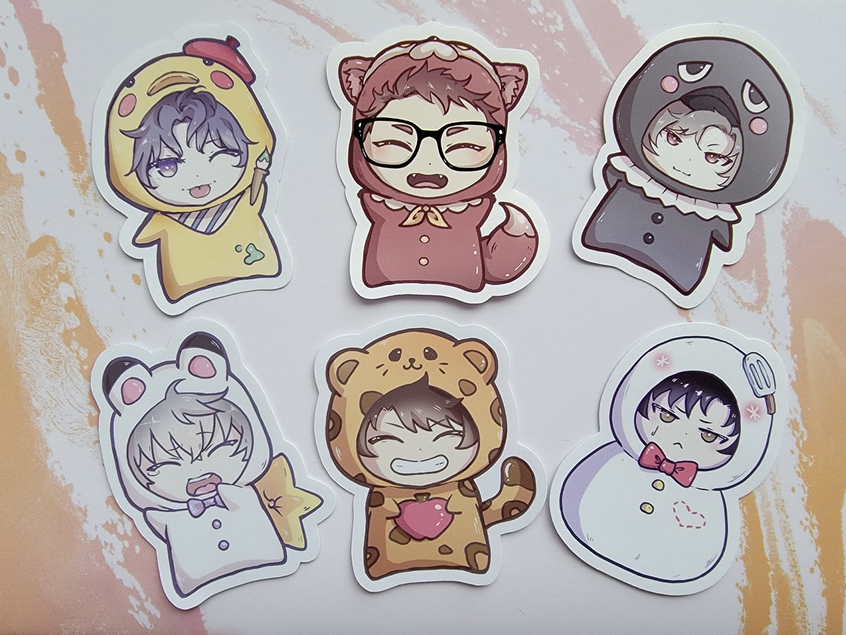 LADS Mascot Die Cut Stickers