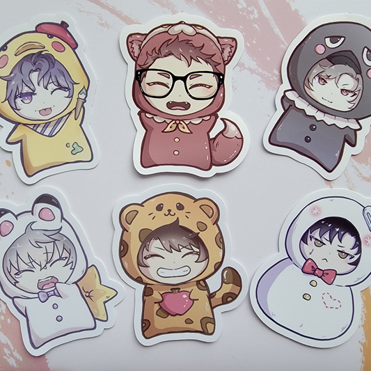 LADS Mascot Die Cut Stickers