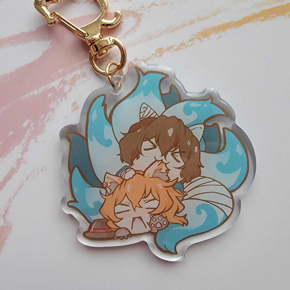 SKK Fox Keychain