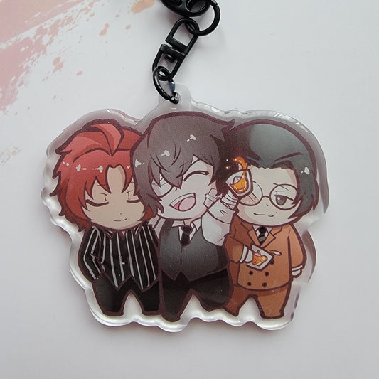 Dark Era Trio Keychain
