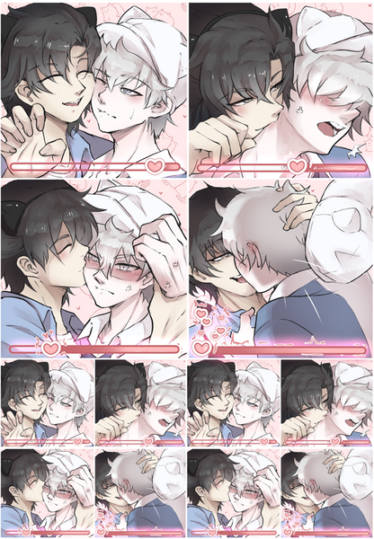 Photo Booth-Style ShiGuang Sticker Sheet