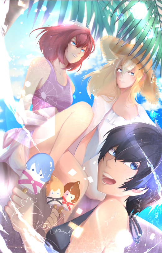 Kairi, Namine & Xion Print