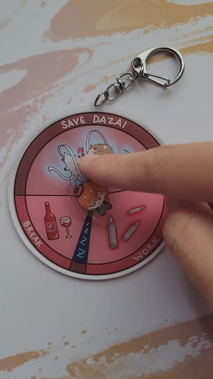 Chuuya Spinner Charm