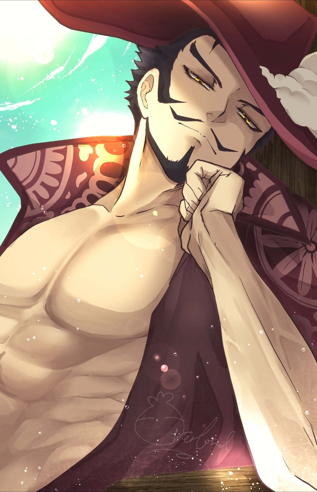 Secret Mihawk Print