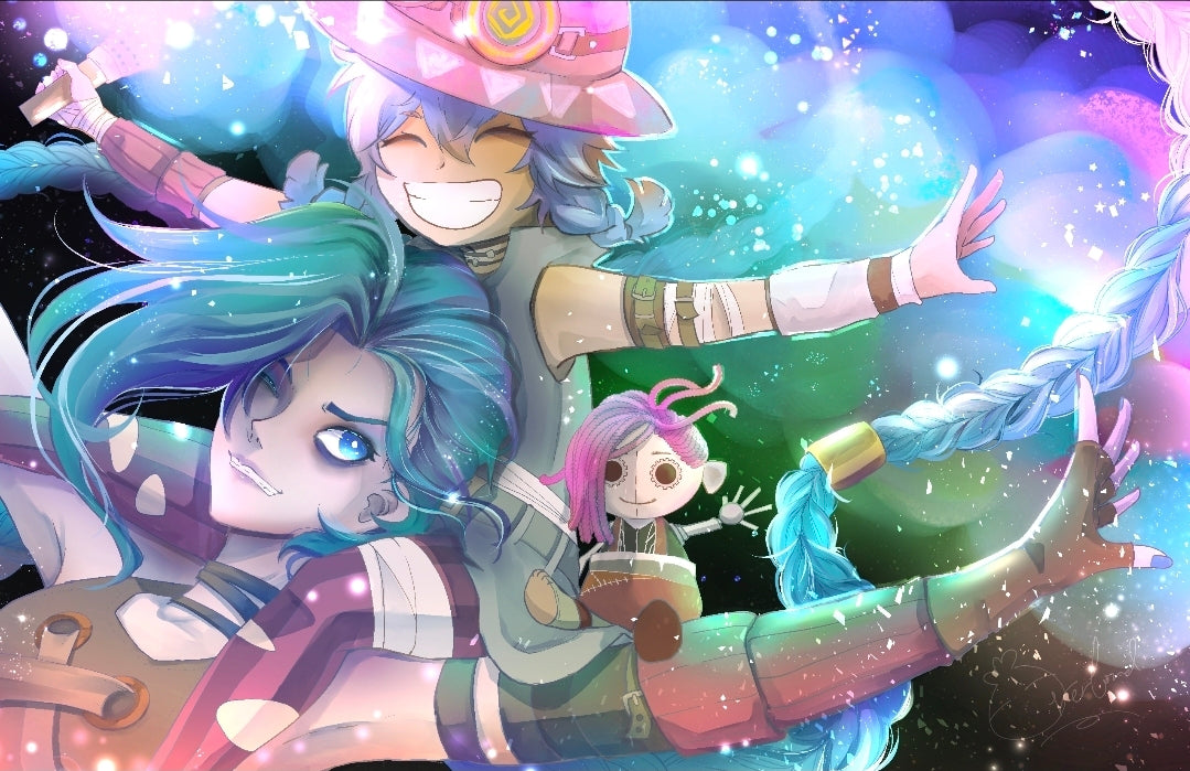 Jinx & Isha Print