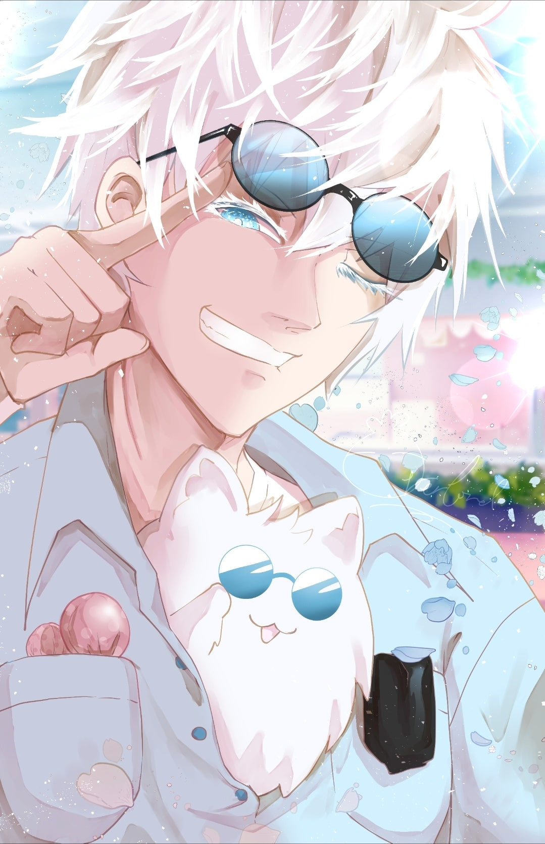 Gojo & GojoCat Print