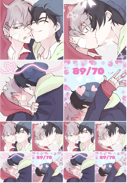 Photo Booth-Style IvanTill Sticker Sheet