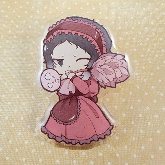 Maid Akutagawa Acrylic Pin