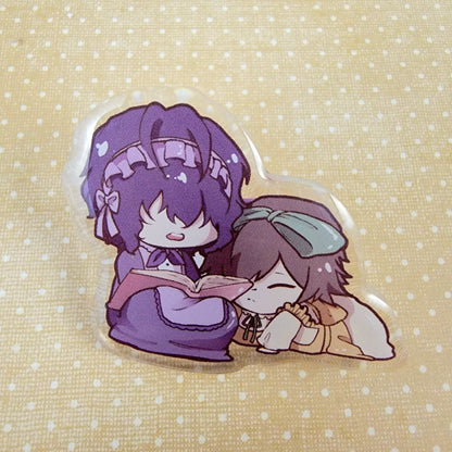 Maid RanPoe Acrylic Pin