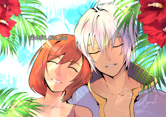 Kairi & Riku KH Print